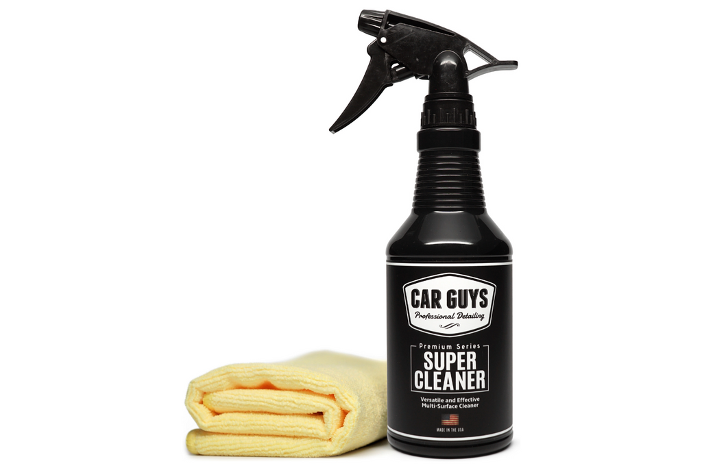 CAR GUYS Super Cleaner 1 Gallon Refill | Effective Car Interior Cleaner |  Leather Car Seat Cleaner | Stain Remover for Carpet, Upholstery, Fabric,  and